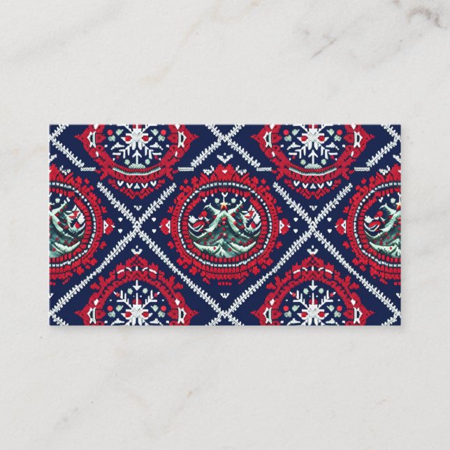 Carte De Visite Ambiance romantique dans une maison chaleureuse en (Devant)