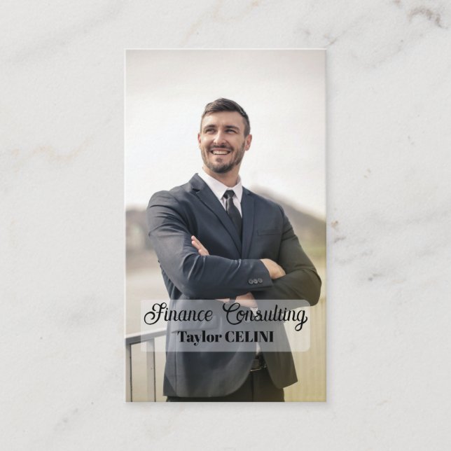 Carte De Visite Améliorez votre réseau avec le code QR professionn (Devant)