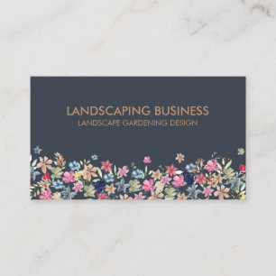 Carte De Visite Aménagement des jardins Plantes