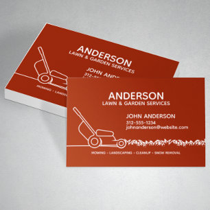 Carte De Visite Aménagement moderne professionnel et soins de la p