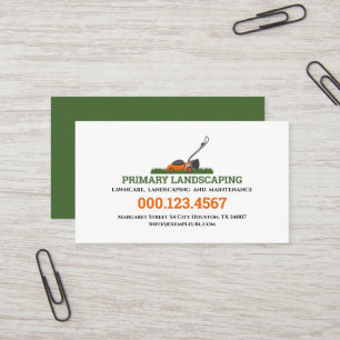 Carte De Visite Aménagement paysager professionnel moderne et prop