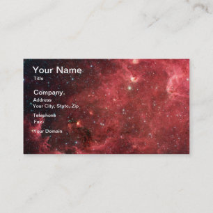 Carte De Visite Amérique du Nord Nebula Infrarouge