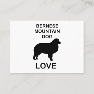Carte De Visite amour de bernois