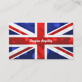 Carte De Visite Amour d'Union Jack,