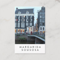 Amsterdam Canal Twilight Photo Voyage Tourisme