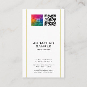 Carte De Visite Analysez-moi Modèle de code QR Téléchargez votre l