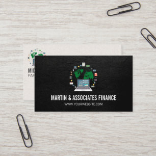 Carte De Visite Analyste de données informatiques Informations t