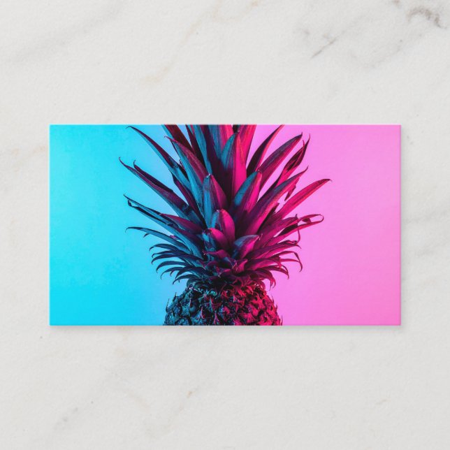 Carte De Visite ananas (Devant)