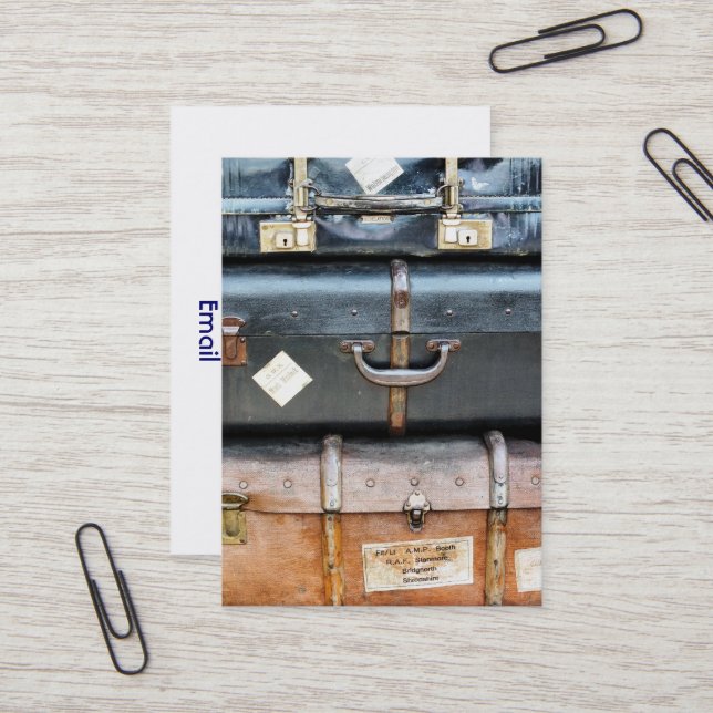 CARTE DE VISITE ANCIENNE ANGLETERRE (Devant/Arrière en situation)