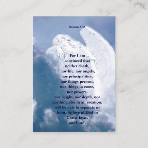 Carte De Visite Ange Écriture Dans Le Mémorial Des Nuages