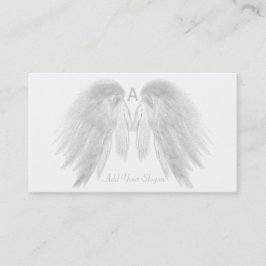 Carte De Visite ANGEL AILES Blanc Vous Choisissez Couleur Personna