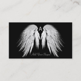 Carte De Visite ANGEL AILES Noir Vous Choisissez Couleur Personnal