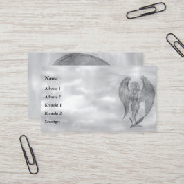 Carte De Visite Angel en style tatouage