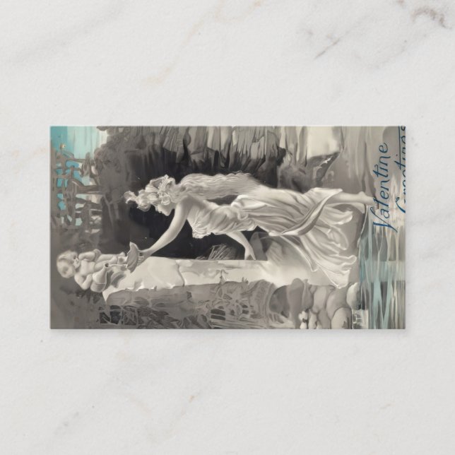 Carte De Visite Angel et déesse Valentine (Devant)