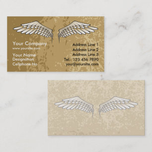 Carte De Visite Angel Wings Bouddy