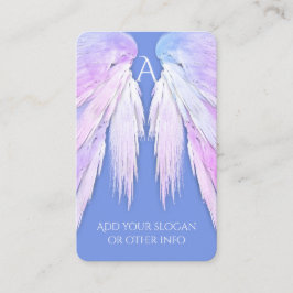 Carte De Visite ANGEL WINGS Dreamy Soft Blue Beauté