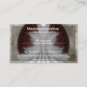 Carte De Visite Angel Wings Flocon de neige