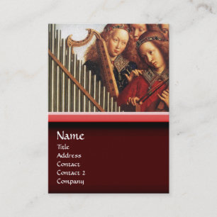 Carte De Visite ANGES JOUER MUSIQUE, détails