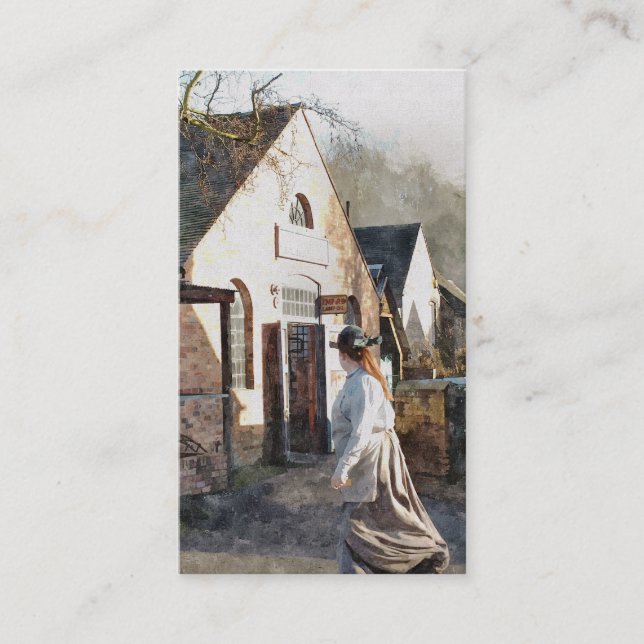 CARTE DE VISITE ANGLETERRE VICTORIENNE (Devant)