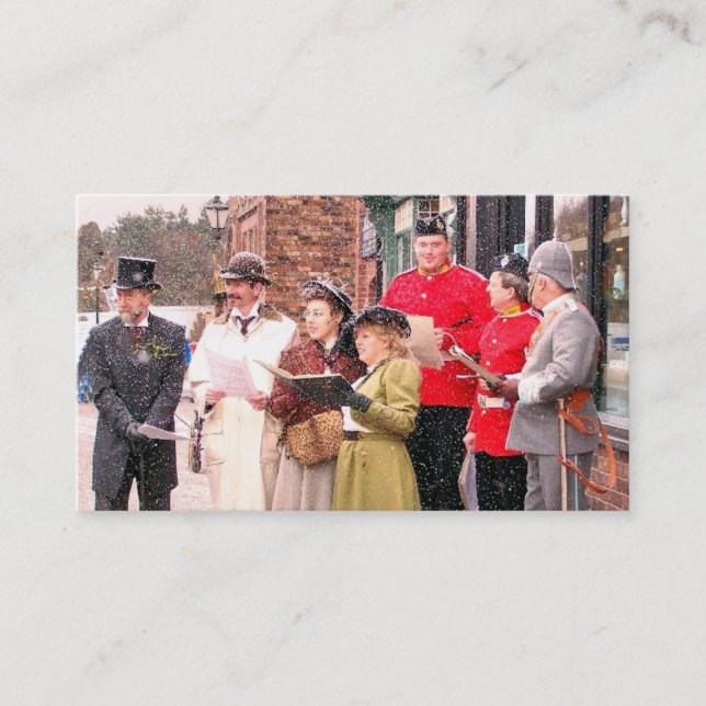 CARTE DE VISITE ANGLETERRE VICTORIENNE (Devant)