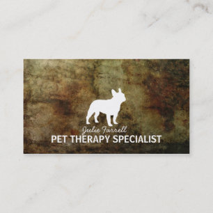 Carte De Visite Animal familier Realated de bouledogue français