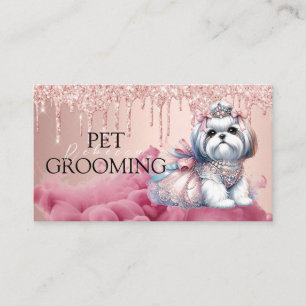 Carte De Visite Animaux Animaux Animaux Spas Grossissant Salon Chi