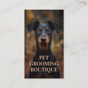 Carte De Visite Animaux de compagnie Salon Boutique Allemand Pinsc