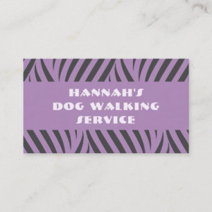 Carte De Visite Animaux de compagnie Sitter Chien Marche Soins ani