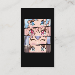 Carte De Visite Anime mignonne fille Japon Comic Manga Anime