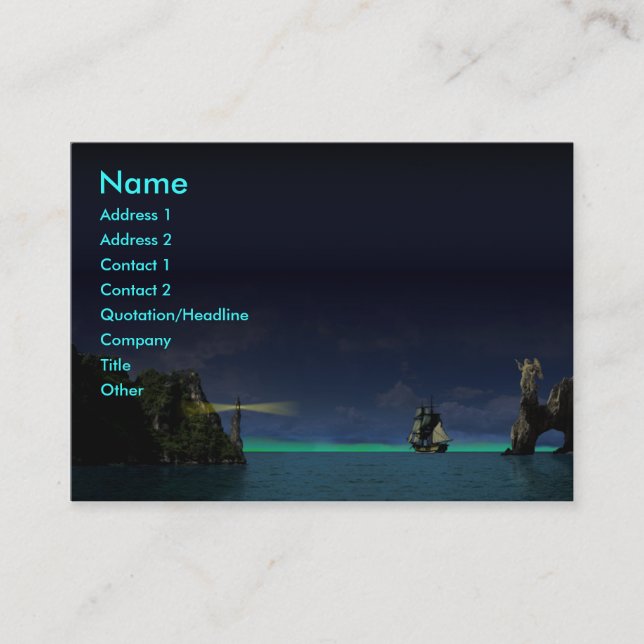 Carte de visite antique de bateau (Devant)