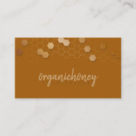 Carte De Visite Apière glam Gold Honeypeb