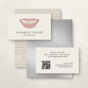 Carte De Visite Appareil dentaire orthodontiste