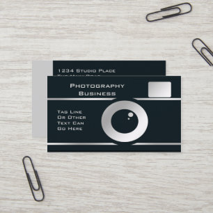 Carte De Visite Appareil-photo de photographe