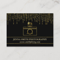 Appareil-photo d'or de photographe d'étincelle et