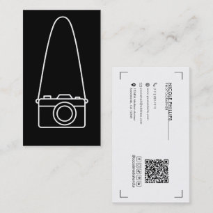 Carte De Visite Appareil photo simple Photographie fantaisiste min