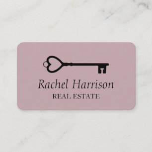 Carte De Visite Appréciation du concepteur de l'immobilier à clé v