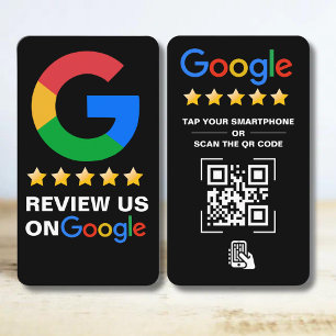 Carte De Visite Appuyez sur pour consulter Google Revoir le code Q