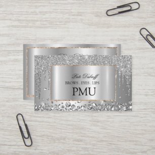 Carte De Visite Après-soins des sourcils PMU Microblading Henna Sa