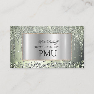 Carte De Visite Après-soins des sourcils PMU Microblading Henna Sa