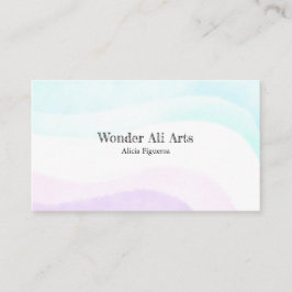 Carte De Visite Aquarelle