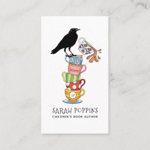 Carte De Visite Aquarelle Auteur du livre pour enfants