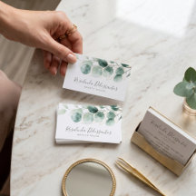 Aquarelle Eucalyptus Verdure Feuillage Doré
