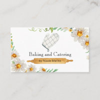 Aquarelle Floral Rustique Cuisine Restauration