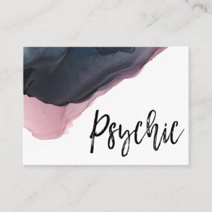 Carte De Visite ~* Aquarelle - Lecteur Psychique Moyen Intuitif