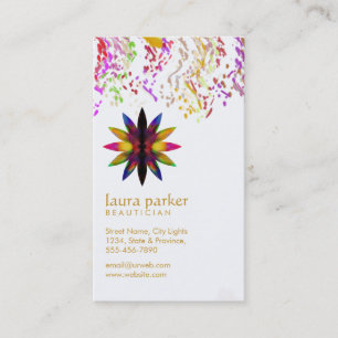 Carte De Visite Aquarelle Lotus Fleur Yoga Méditation Spa de santé
