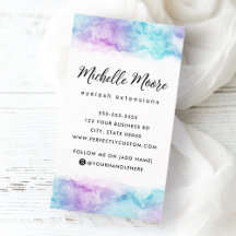 Aquarelle violette aquarelle verticale logo person
