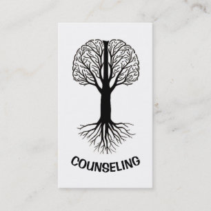 Carte De Visite Arbre Cerveau Aux Racines