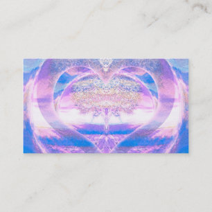 Carte De Visite Arbre de la vie avec le coeur