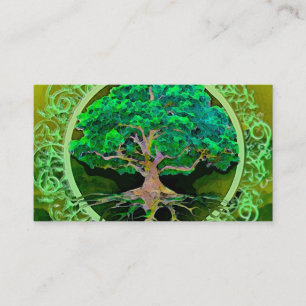Carte De Visite Arbre de la vie par Amelia Carrie