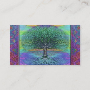 Carte De Visite Arbre de la vie par Amelia Carrie